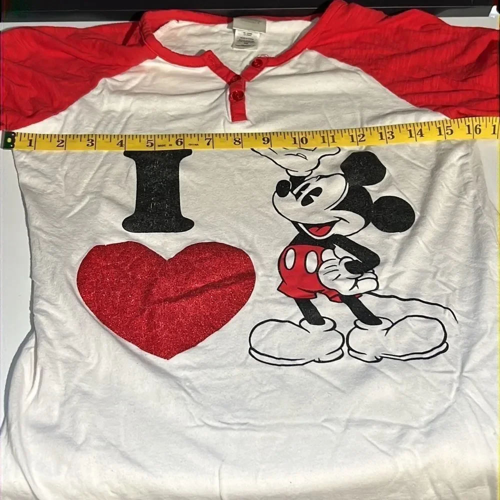 Disney Store I Love Mickey XS Nightgown / Shirt - Read Description